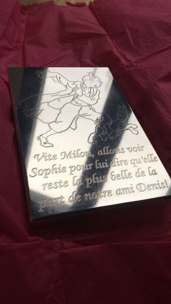 Gravure Tintin Milou